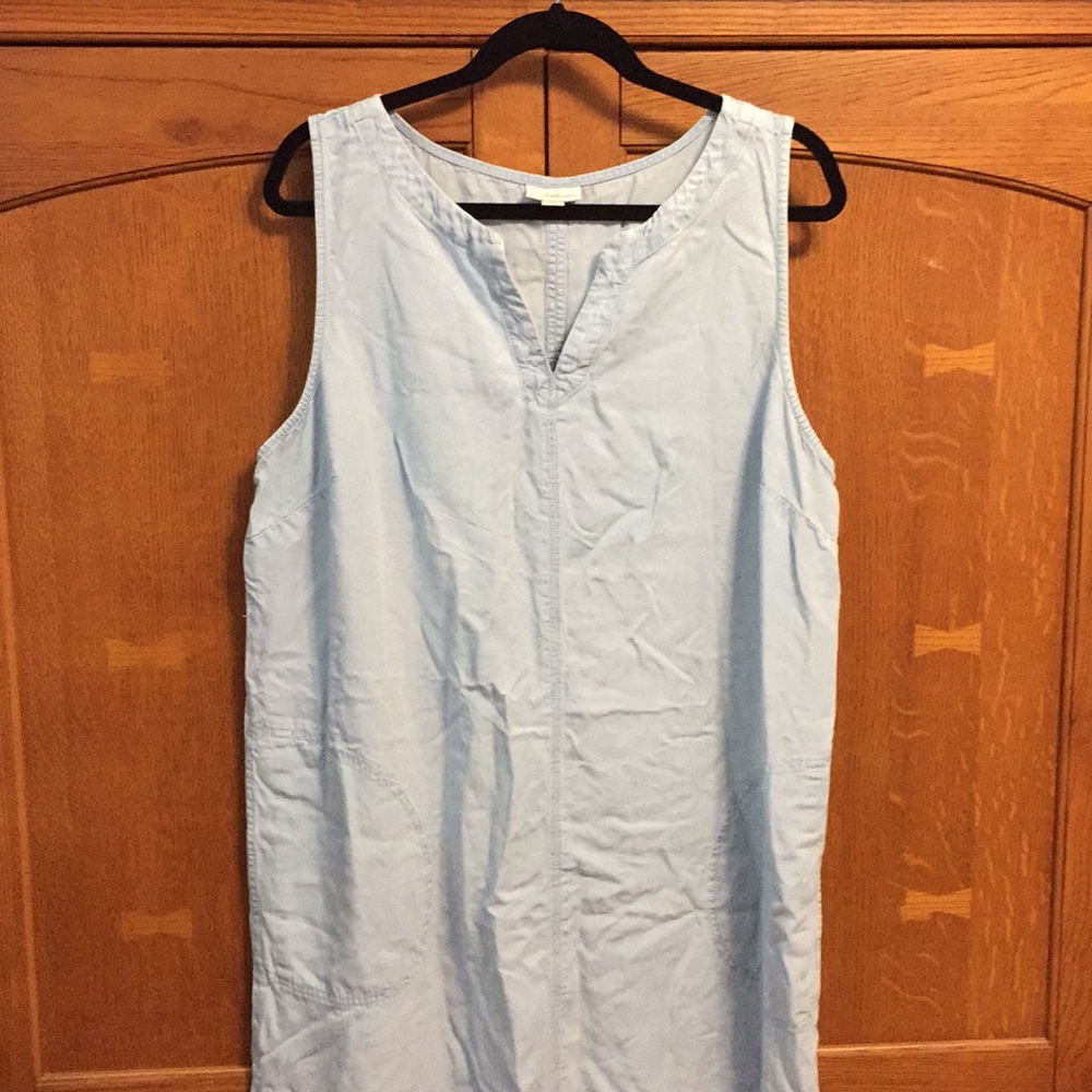 J. Jill denim chambray size XL dress approx 49”